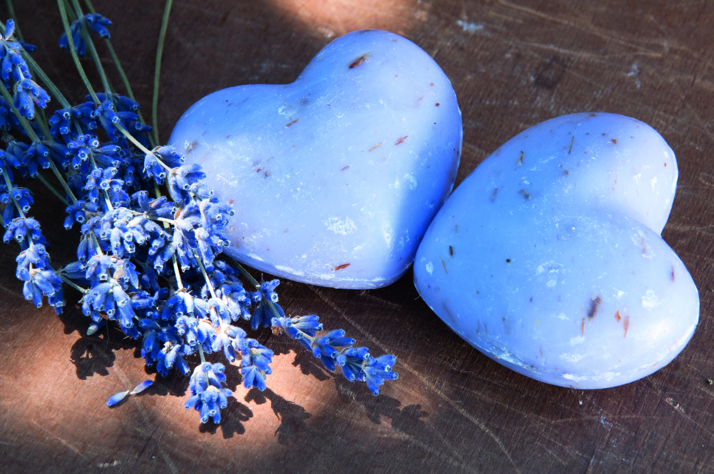 Graine Créative savon et bougie lavande coeur