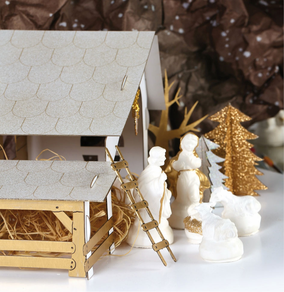 Graine Creative I create my Christmas decorations with