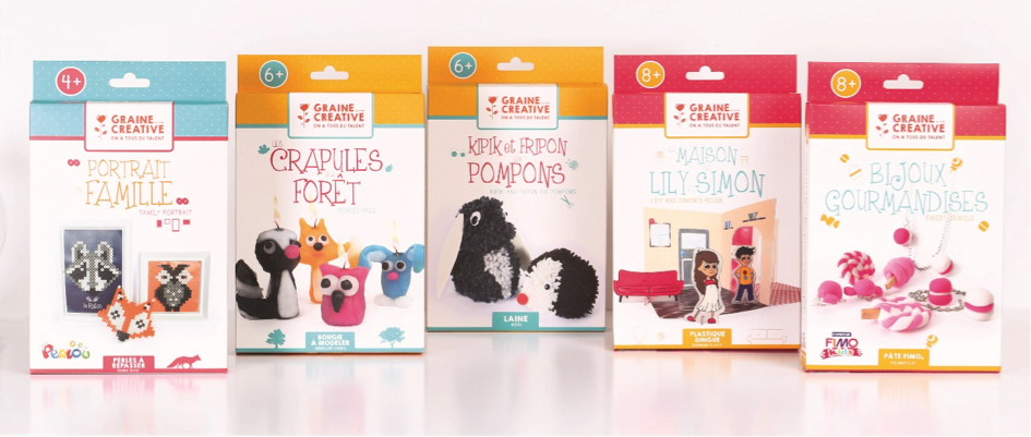 Graine Créative  La Maison des Maternelles découvre les kits enfants !