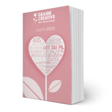 Desk Planner 52 Semaines Graine Créative - S'Aimer, Organiseur Semainier à Personnaliser Avec Stickers, Notes & Masking Tape